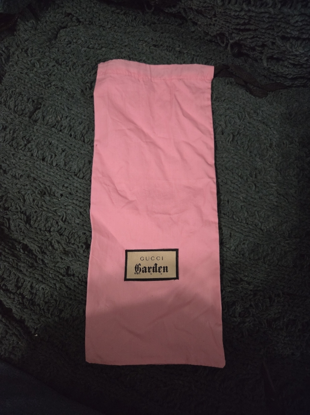 Gucci Garden Pink Dust Bag